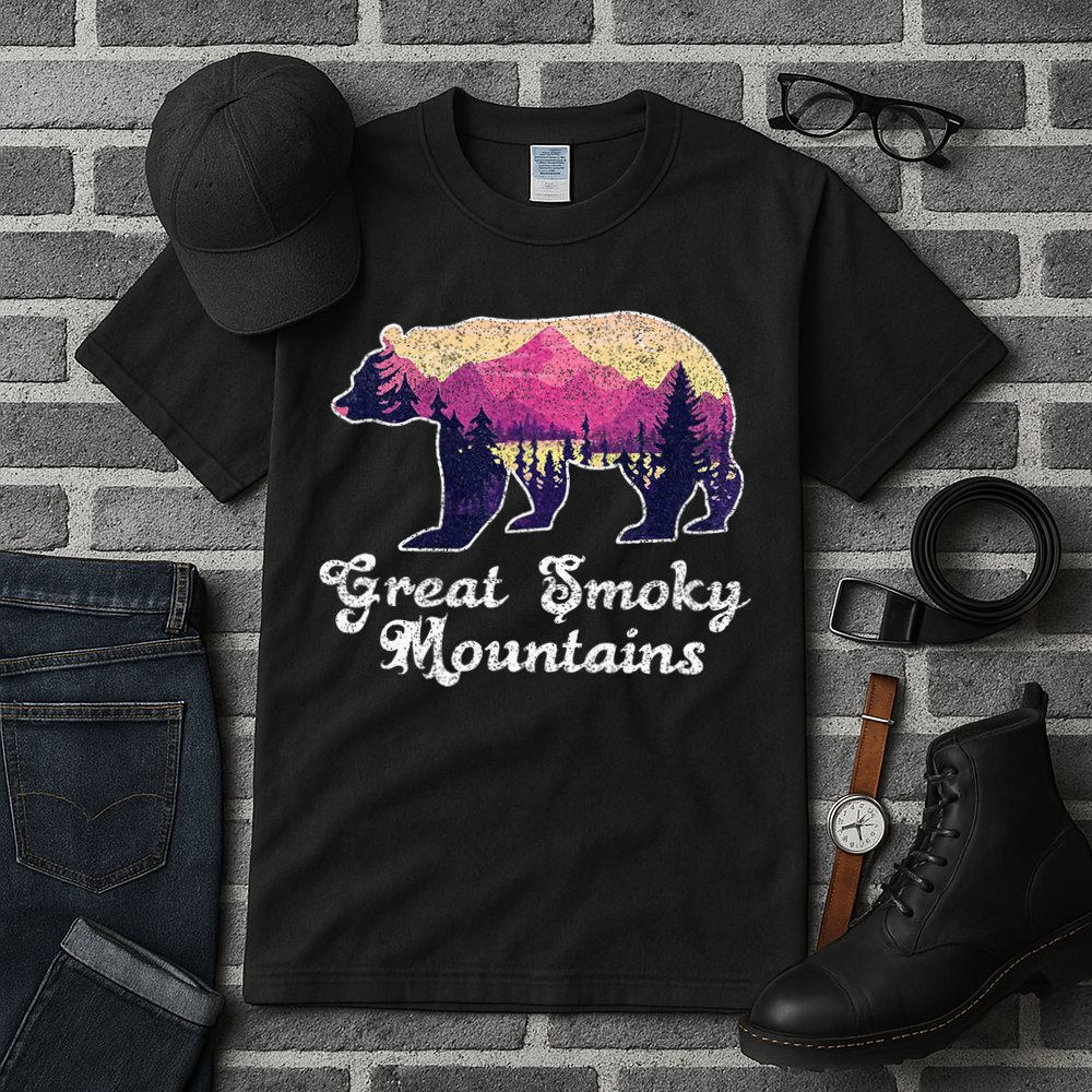 Smoky Mountains Gatlinburg Tennessee Souvenirs Tall T-Shirt
