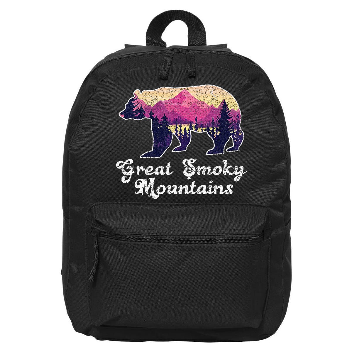 Smoky Mountains Gatlinburg Tennessee Souvenirs 16 in Basic Backpack