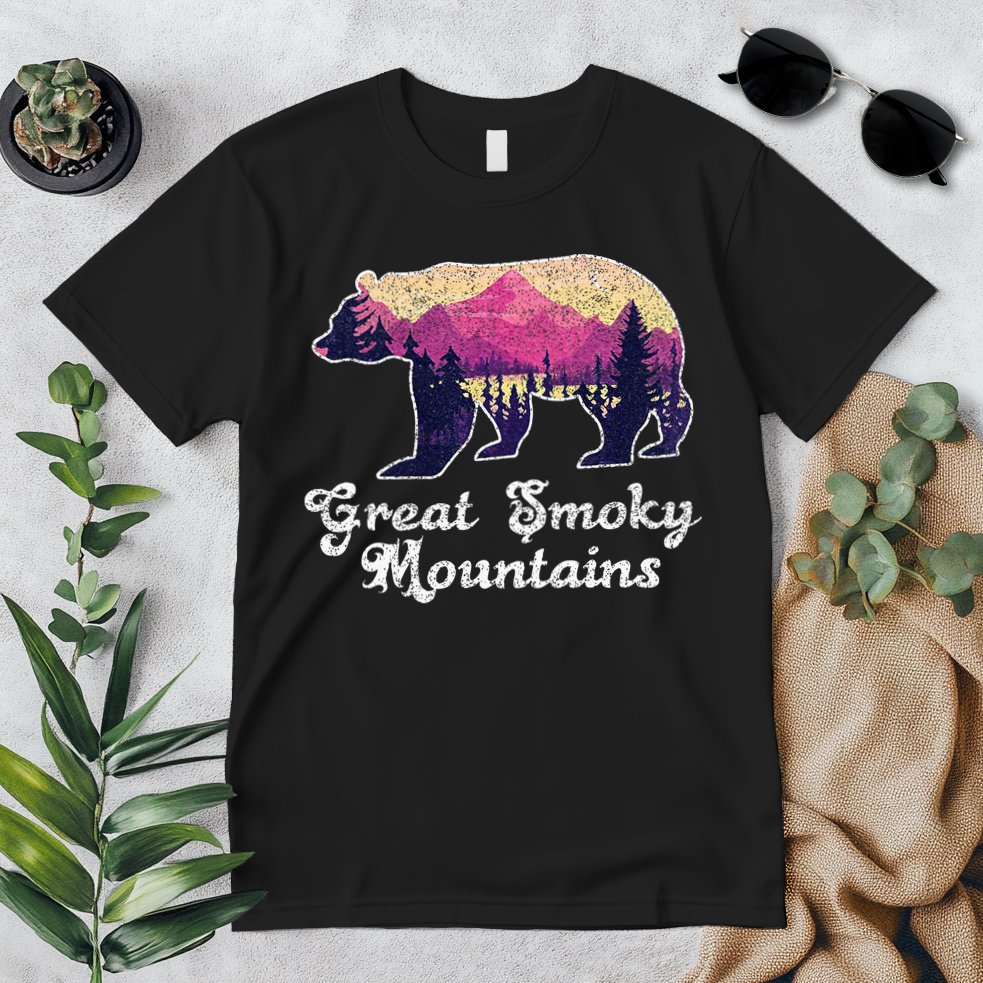 Smoky Mountains Gatlinburg Tennessee Souvenirs Premium T-Shirt