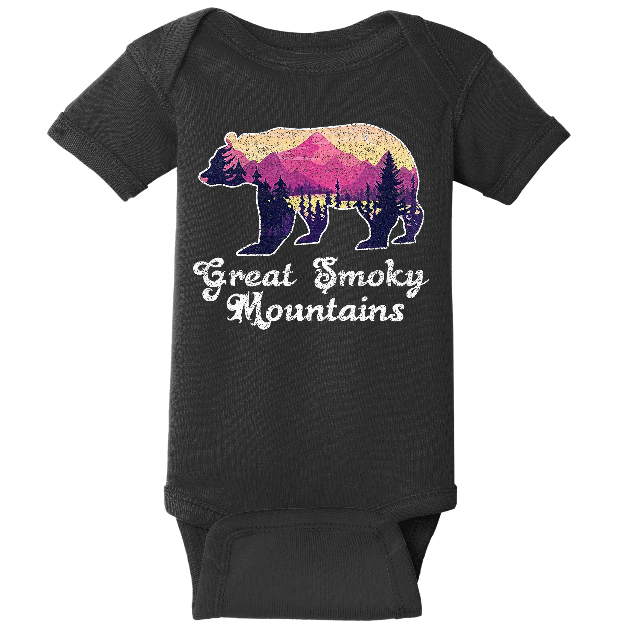 Smoky Mountains Gatlinburg Tennessee Souvenirs Baby Bodysuit
