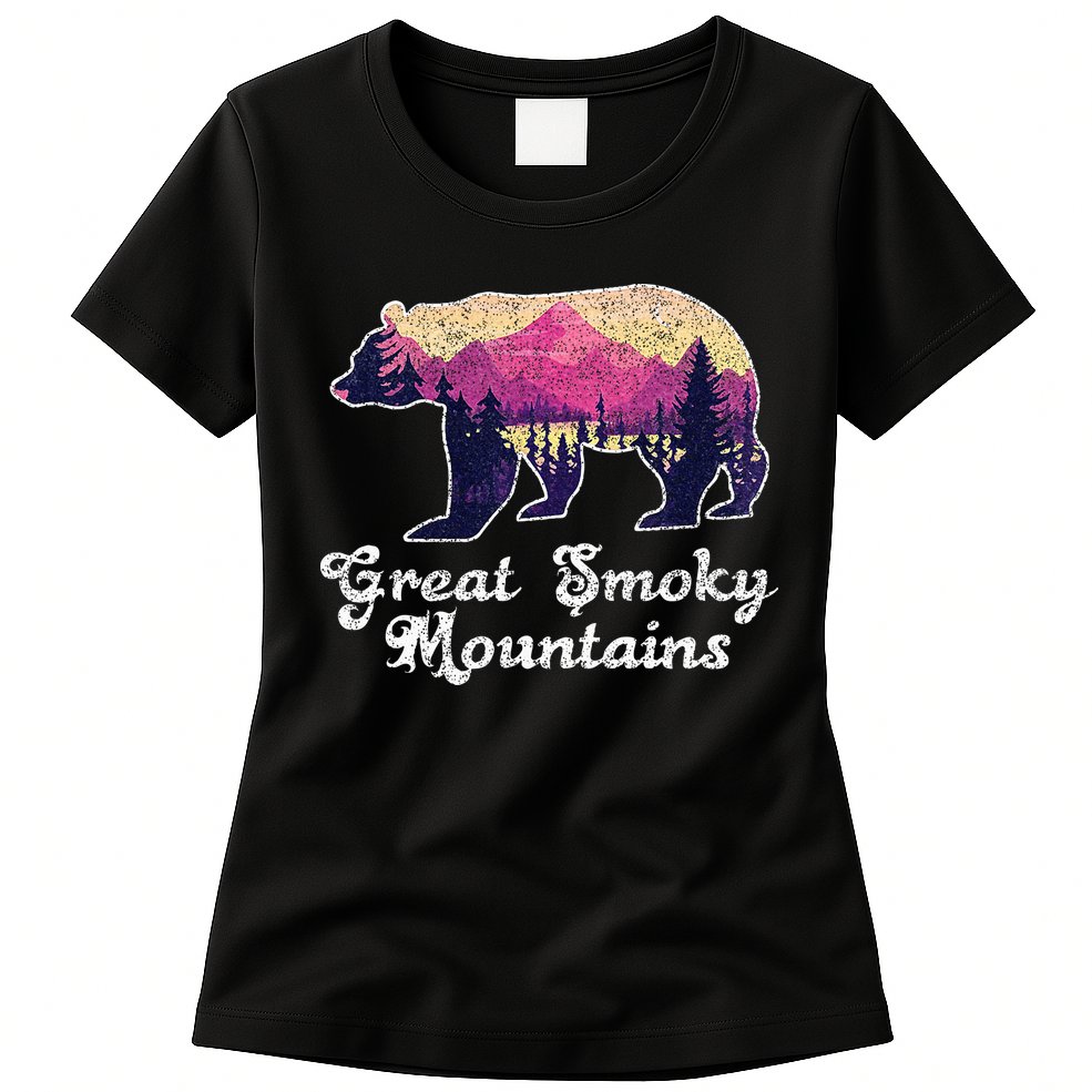 Smoky Mountains Gatlinburg Tennessee Souvenirs Womens T-Shirt