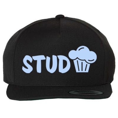 Stud Muffin Gift Wool Snapback Cap