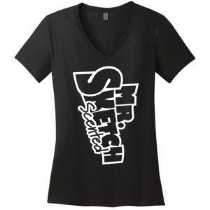 Scented Marker Group Costume Women's V-Neck T-Shirt