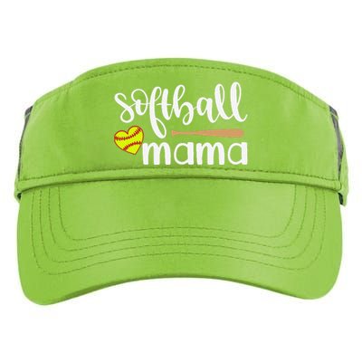 Softball Mom Gift Sports Mom MotherS Day Gift Softball Mama Adult Drive Performance Visor