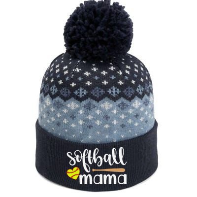 Softball Mom Gift Sports Mom MotherS Day Gift Softball Mama The Baniff Cuffed Pom Beanie