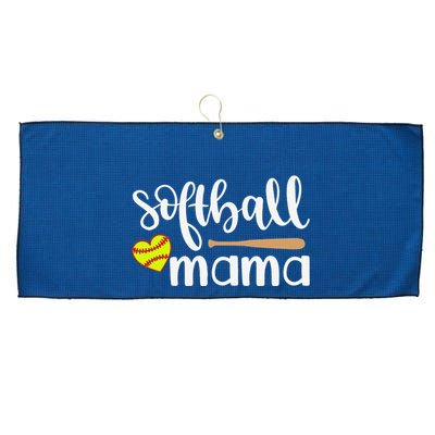 Softball Mom Gift Sports Mom MotherS Day Gift Softball Mama Large Microfiber Waffle Golf Towel