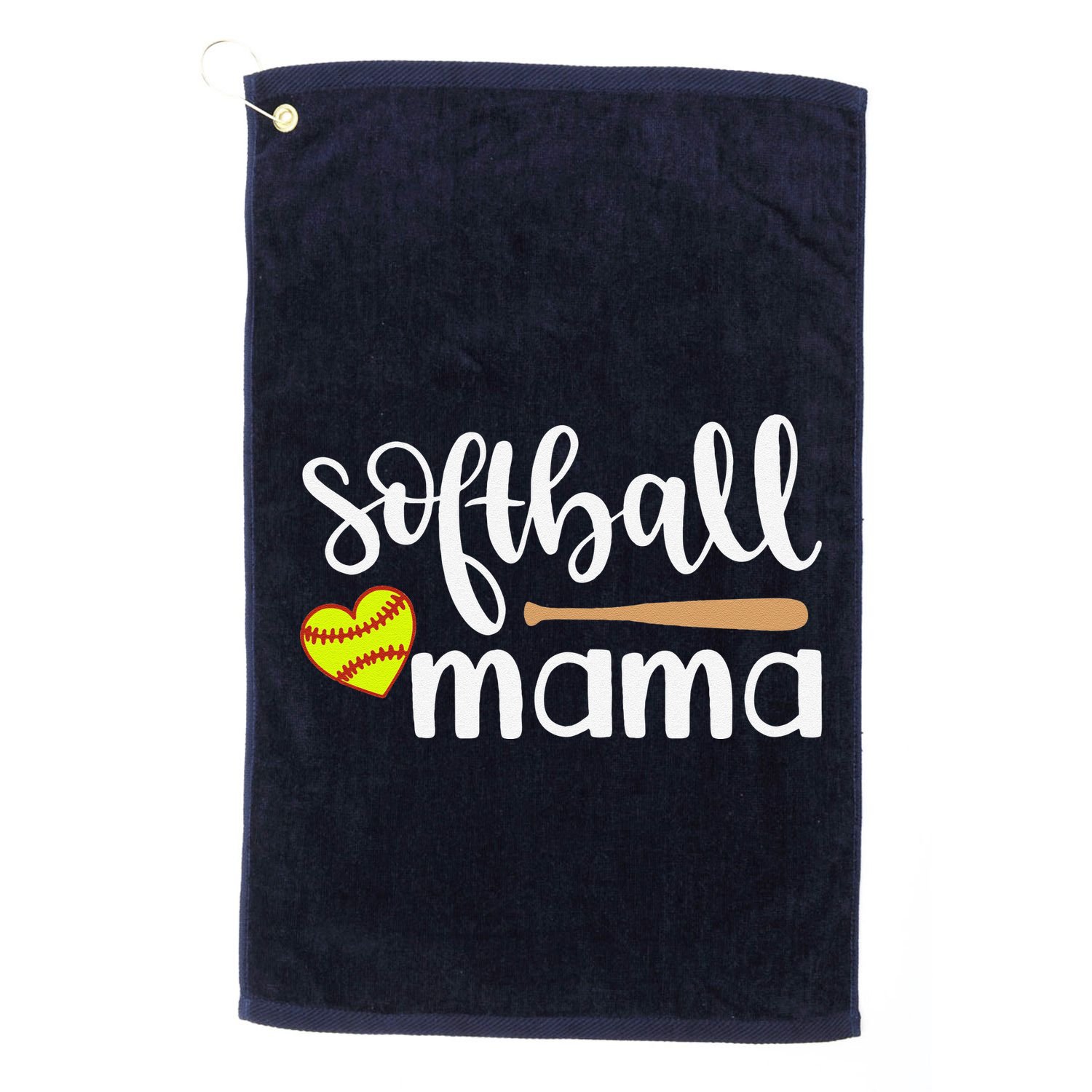 Softball Mom Gift Sports Mom MotherS Day Gift Softball Mama Golf Towel