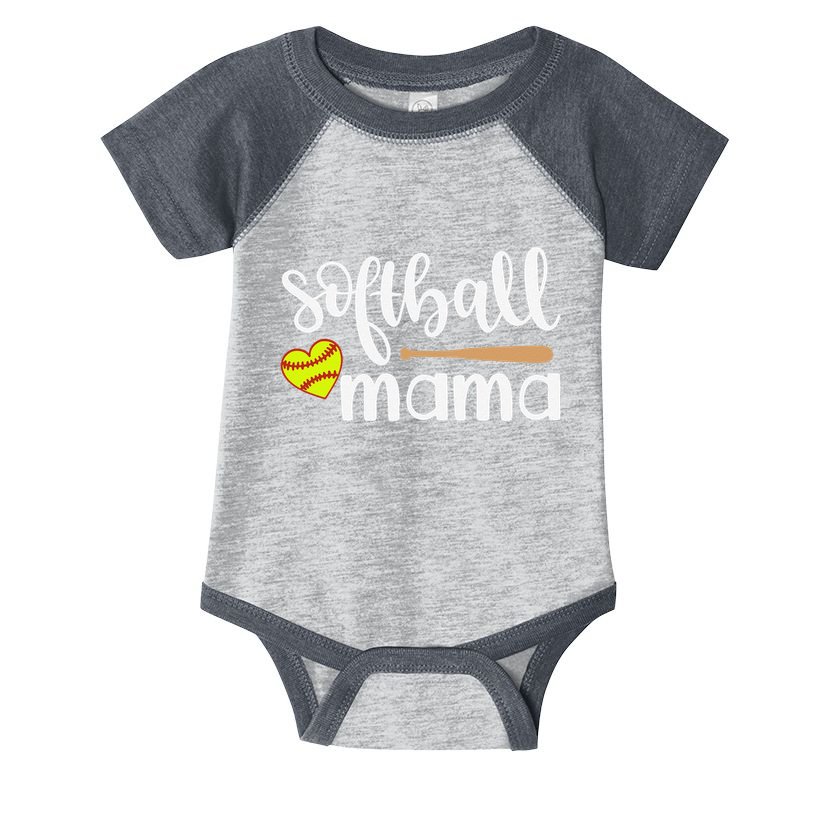 Softball Mom Gift Sports Mom MotherS Day Gift Softball Mama Infant Baby Jersey Bodysuit