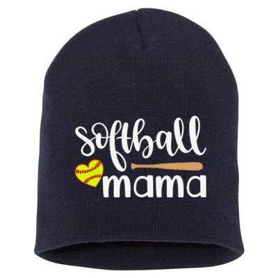 Softball Mom Gift Sports Mom MotherS Day Gift Softball Mama Short Acrylic Beanie