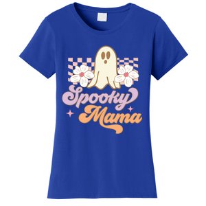 Spooky Mama Groovy Halloween Costume Gift Women's T-Shirt