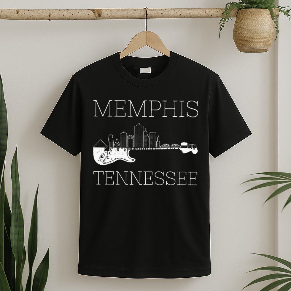 Souvenir Memphis Guitar Music Tennessee Memphis T-Shirt
