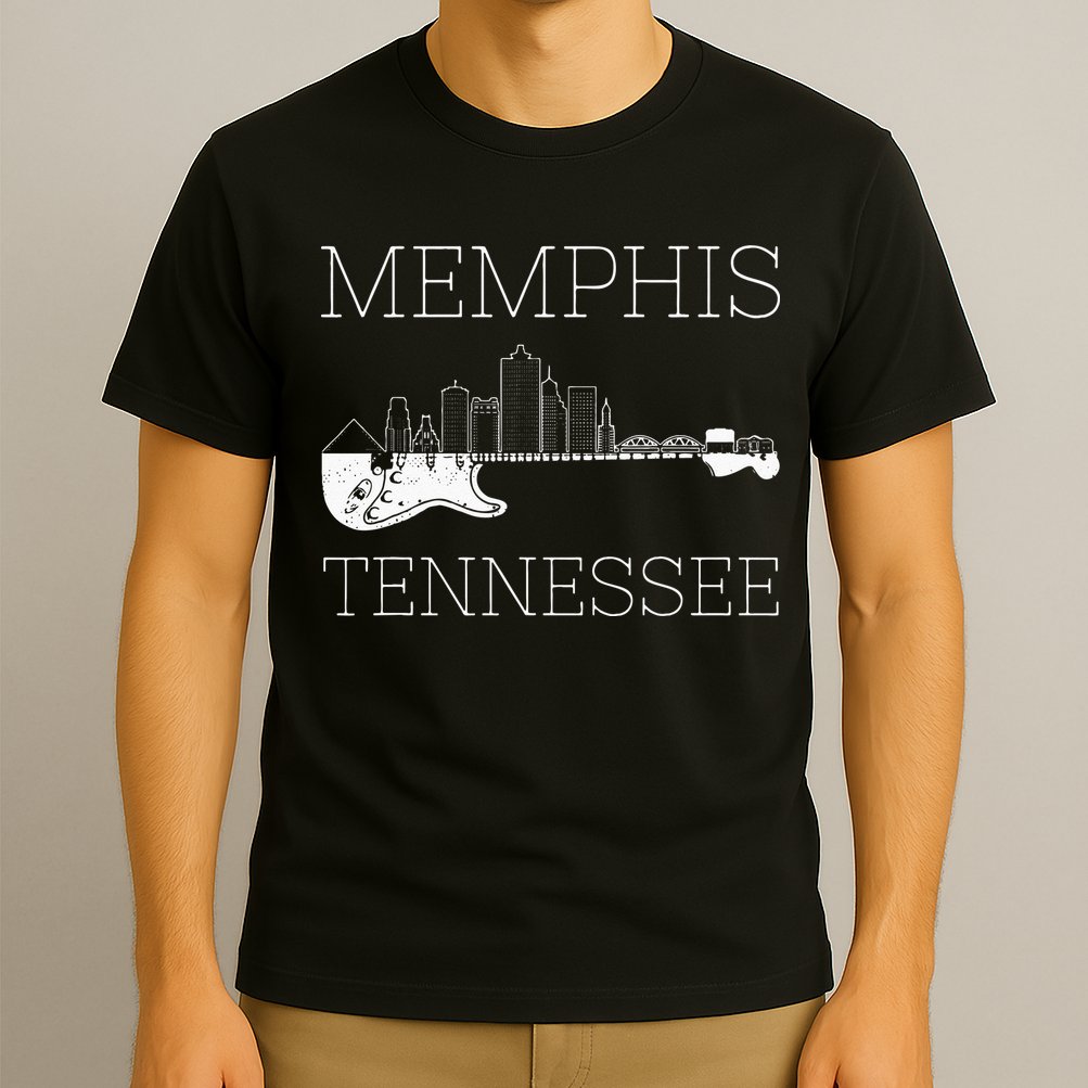 Souvenir Memphis Guitar Music Tennessee Memphis T-Shirt