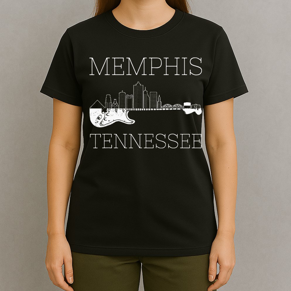 Souvenir Memphis Guitar Music Tennessee Memphis T-Shirt