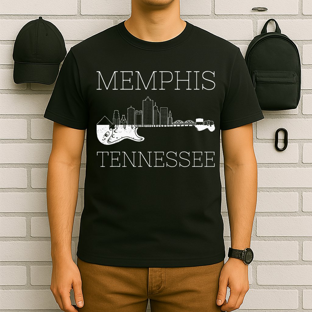 Souvenir Memphis Guitar Music Tennessee Memphis T-Shirt