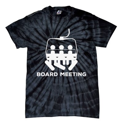 Snowboard Meeting Gift Idea Snowboarding Vacation Skiing Tie-Dye T-Shirt