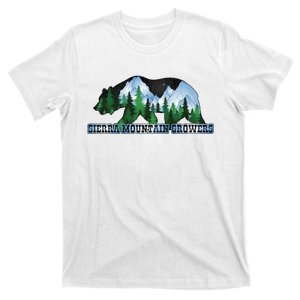 Sierra Mountain Growers Funny 420 Day Cali Bear Sierra Funny Bear Weed T-Shirt