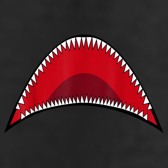 Shark Mouth Graphic 25L Jumbo Tote
