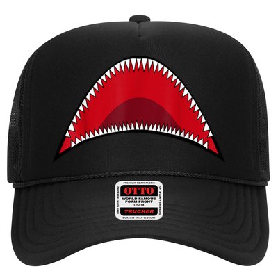 Shark Mouth Graphic Trucker Hat