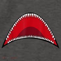 Shark Mouth Graphic Vector Backpack