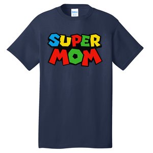 Super Mom Gamer Mothers Day Design Tall T-Shirt