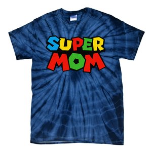 Super Mom Gamer Mothers Day Design Tie-Dye T-Shirt