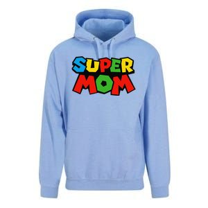 Super Mom Gamer Mothers Day Design Unisex Surf Hoodie