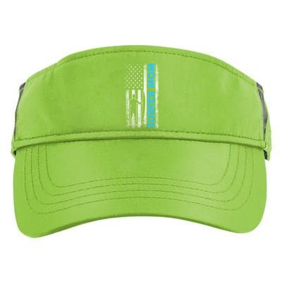 Surfing Mom Gift Adult Drive Performance Visor