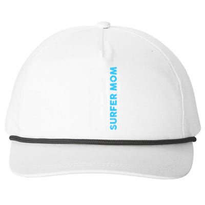 Surfing Mom Gift Snapback Five-Panel Rope Hat