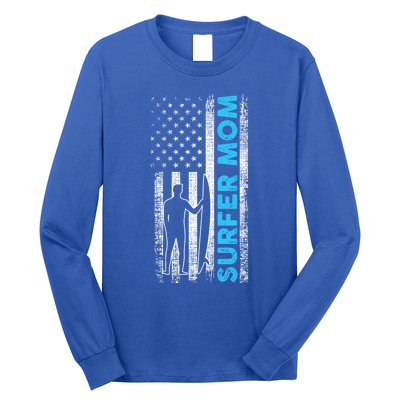 Surfing Mom Gift Long Sleeve Shirt