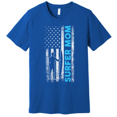 Surfing Mom Gift Premium T-Shirt