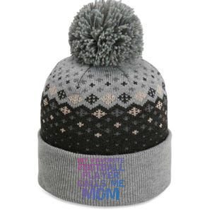 Sports Mother Gift My Favorite Football Player Calls Me Mom Meaningful Gift The Baniff Cuffed Pom Beanie