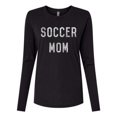 Soccer Mom Gift Womens Cotton Relaxed Long Sleeve T-Shirt