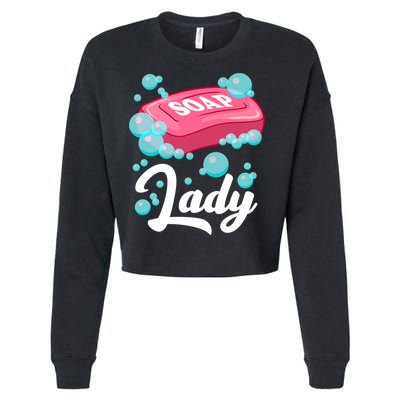 Soap Making Gift Homemade Soap Maker Great Gift Cropped Pullover Crew