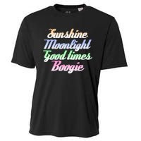 Sunshine. Moonlight. Good Times. Boogie Cooling Performance Crew T-Shirt