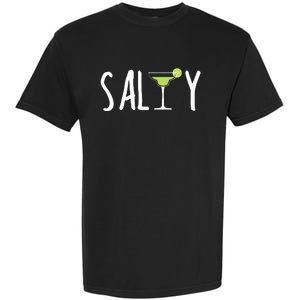 Salty Margarita Glass Beach Lover For Margarita Lovers Garment-Dyed Heavyweight T-Shirt