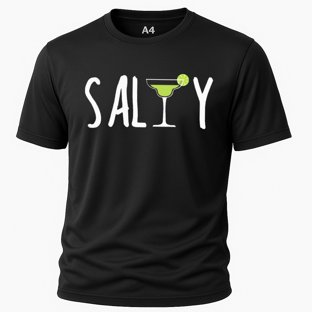 Salty Margarita Glass Beach Lover For Margarita Lovers Performance Shirt