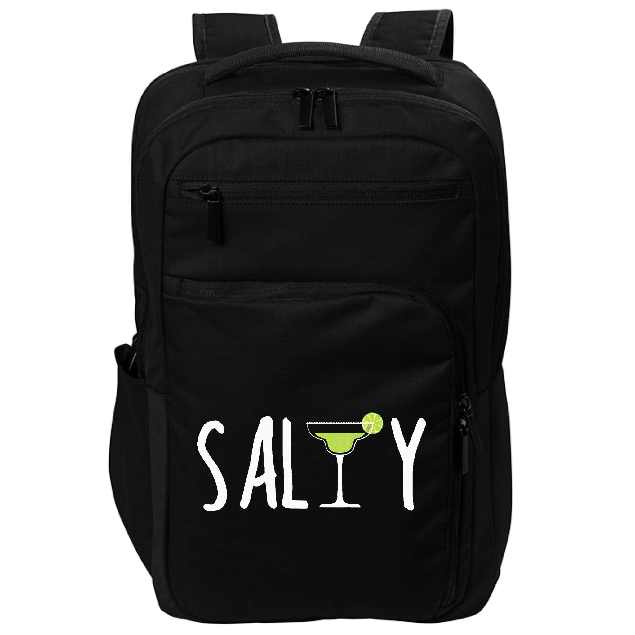 Salty Margarita Glass Beach Lover For Margarita Lovers Impact Tech Backpack