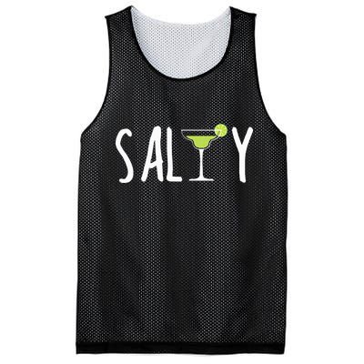 Salty Margarita Glass Beach Lover For Margarita Lovers Mesh Reversible Basketball Jersey Tank
