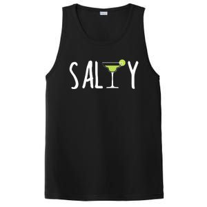 Salty Margarita Glass Beach Lover For Margarita Lovers PosiCharge Competitor Tank