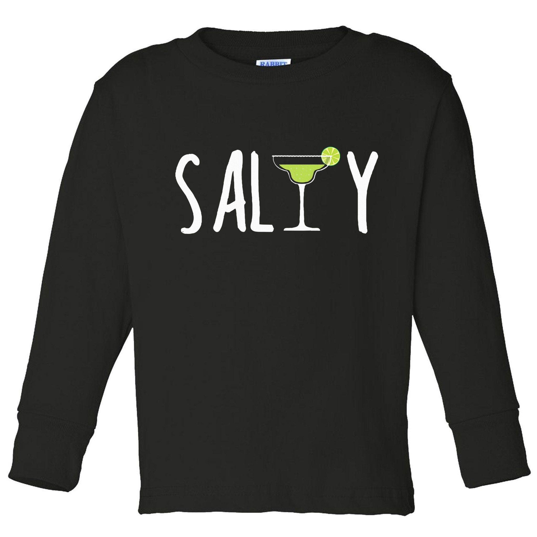 Salty Margarita Glass Beach Lover For Margarita Lovers Toddler Long Sleeve Shirt