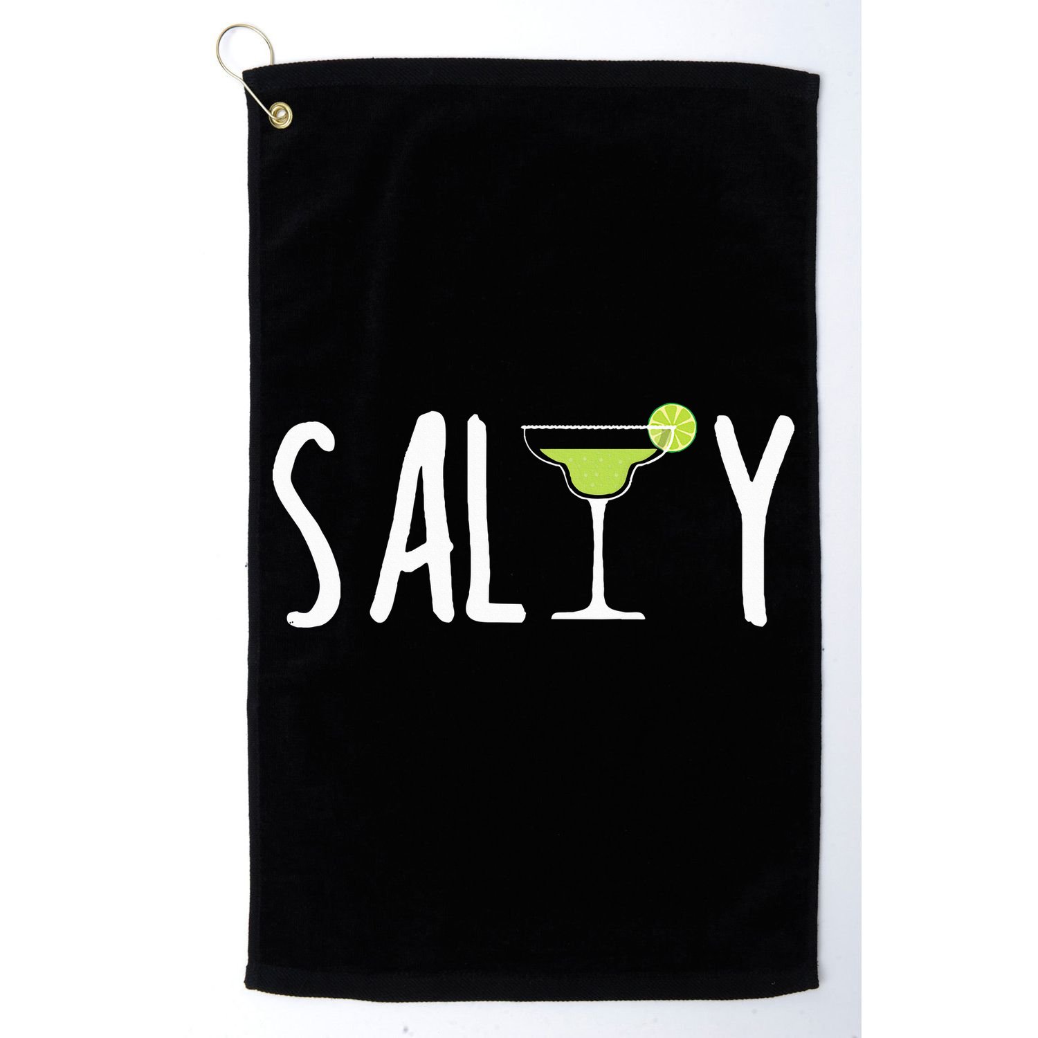 Salty Margarita Glass Beach Lover For Margarita Lovers Golf Towel