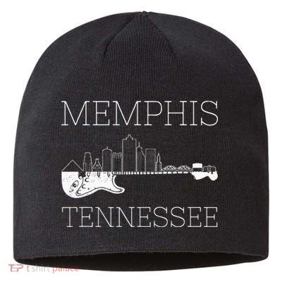 Souvenir Memphis Guitar Music Tennessee Memphis Sustainable Beanie