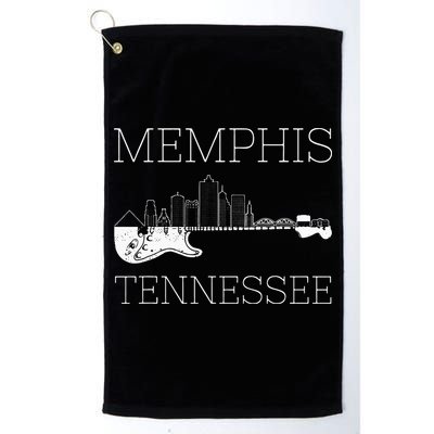 Souvenir Memphis Guitar Music Tennessee Memphis Golf Towel