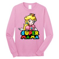 Super Mama Gamer Logo Long Sleeve Shirt