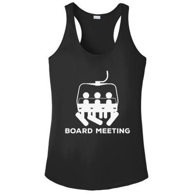 Snowboard Meeting Gift Snowboarding funny Vacation Skiing Ladies PosiCharge Competitor Racerback Tank