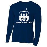 Snowboard Meeting Gift Snowboarding funny Vacation Skiing Cooling Performance Long Sleeve Crew