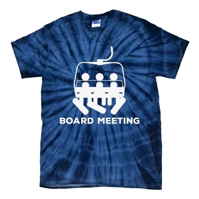 Snowboard Meeting Gift Snowboarding funny Vacation Skiing Tie-Dye T-Shirt