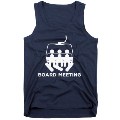 Snowboard Meeting Gift Snowboarding funny Vacation Skiing Tank Top