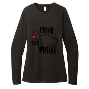 Support Maui Gift Pray For Maui Hawaii Strong Womens CVC Long Sleeve Shirt