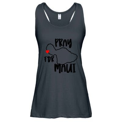 Support Maui Gift Pray For Maui Hawaii Strong Ladies Essential Flowy Tank